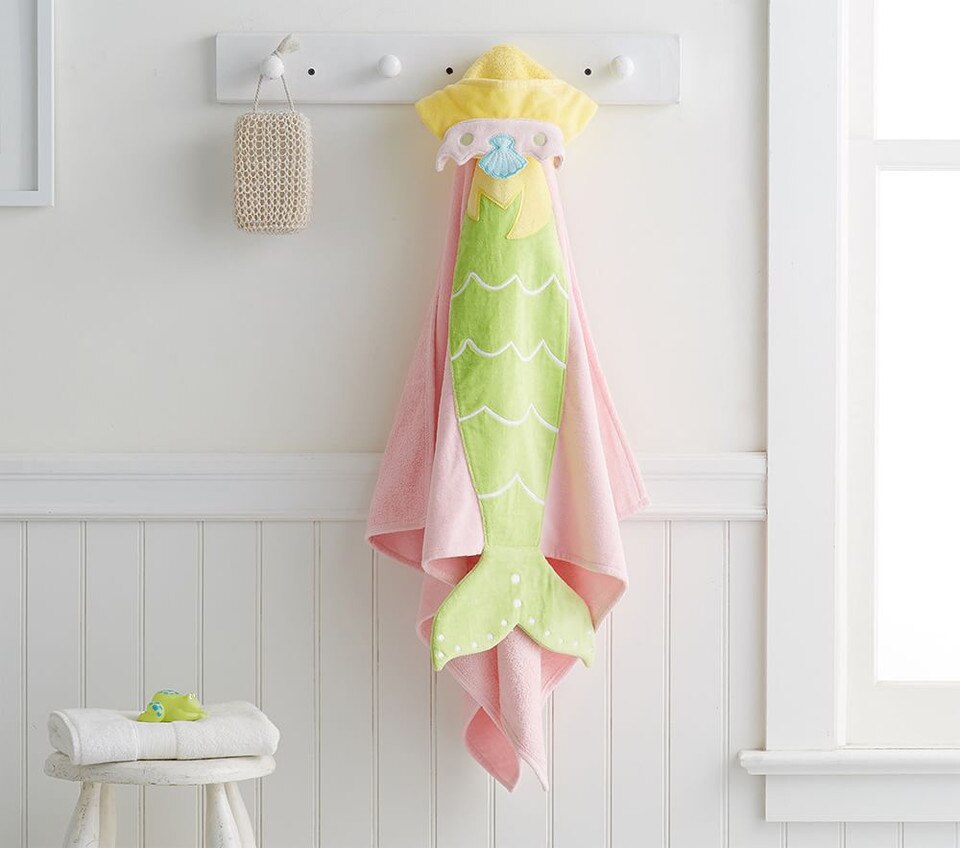 Mermaid Kids Hooded Towel