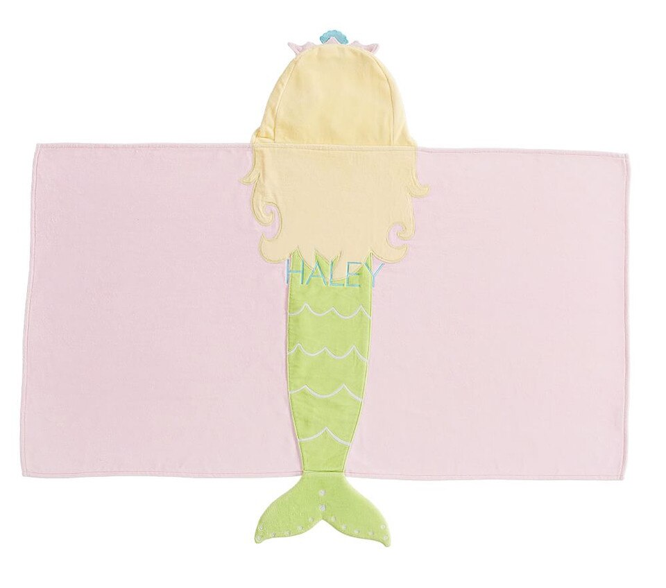 Mermaid Kids Hooded Towel